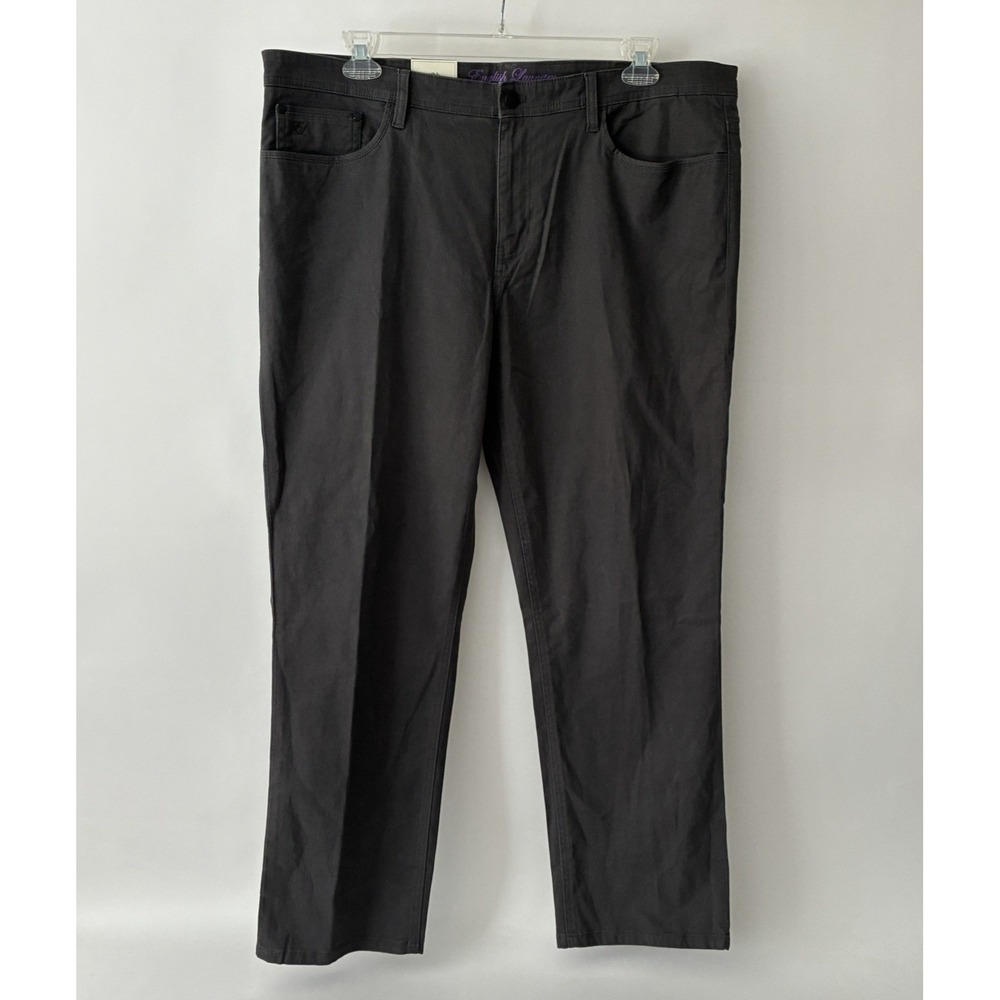 English Laundry Mens 5-Pocket Pants 40x30 Forged Iron Gray 1119710 Straight NWT